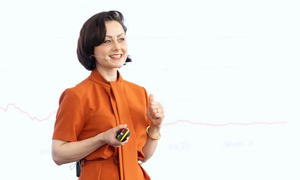 Olga Kazaka, komunikacijos ir viešųjų ryšių agentūros „Olsen+Partners“ partnerė ir viena iš įkūrėjų, Latvijos universiteto dėstytoja. Juditos Grigelytės (VŽ) nuotr.