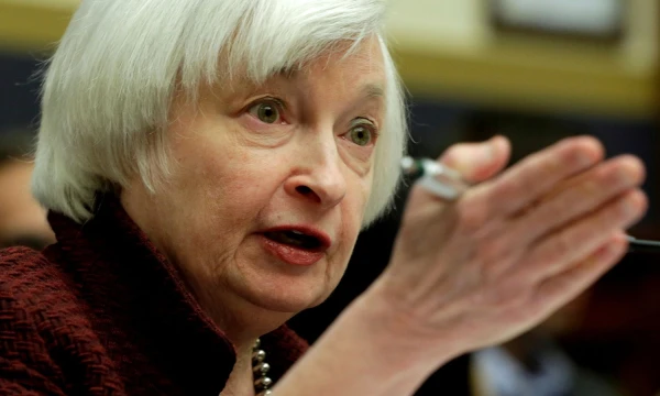 Janet Yellen, buvusi FED vadovė. Yuri Gripaso („Reuters“ / „Scanpix“) nuotr.