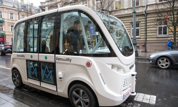 Savavaldžio viešojo transporto koncepcija Vilniuje pristatyta dar 2017 m. Juditos Grigelytės (VŽ) nuotr.