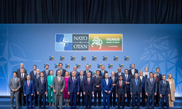 Trijų dešimčių NATO valstybių lyderiai susitiko Vilniuje. Roberto Dačkaus (LR Prezidento kanceliarija) nuotr.