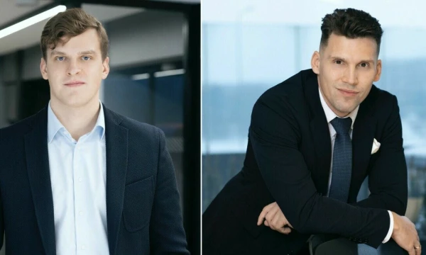 „InRento“ vadovas Gustas Germanavičius ir  „InRento“ ryšių su klientais vadovas Deividas Urbanovičius.