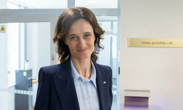Viktorija Čmilytė-Nielsen, Seimo pirmininkė. Juditos Grigelytės (VŽ) nuotr.