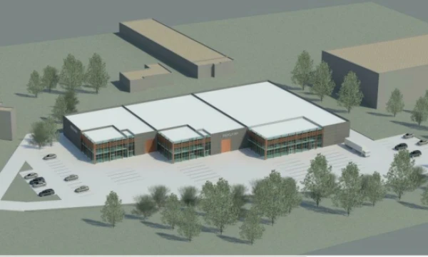 Bendrovės vizualizacija.