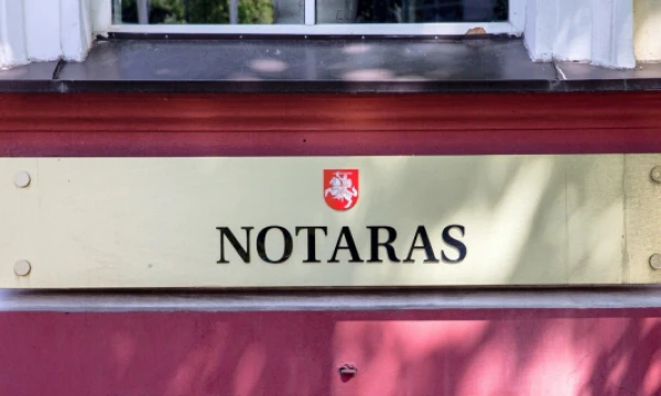 Notaro biuras Vilniuje. Juditos Grigelytės (VŽ) nuotr.