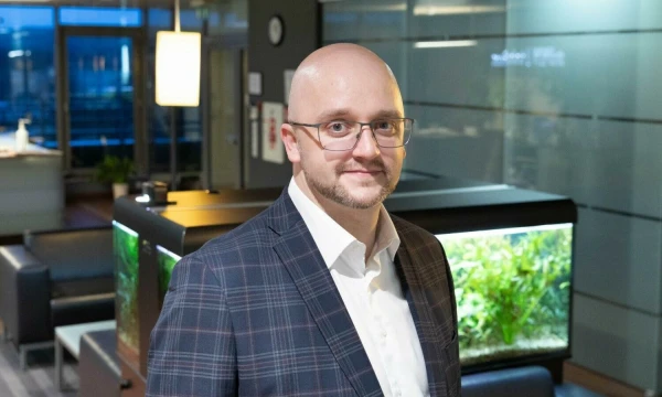 Ignas Vosylius, UAB „Axioma metering“ generalinis direktorius. Juditos Grigelytės (VŽ) nuotr.