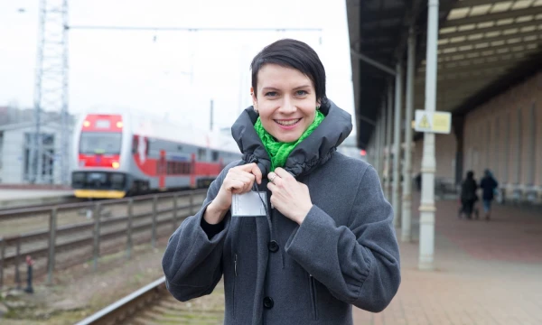 Eglė Radvilė, „Lietuvos geležinkelių“ Informacinių technologijų centro direktorė. Juditos Grigelytės (VŽ) nuotr.