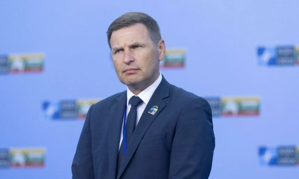 Hanno Pevkuras, Estijos gynybos ministras. Juditos Grigelytės (VŽ) nuotr.