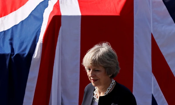 Theresa May, JK premjerė. Stefano Wermutho („Reuters“ / „Scanpix“) nuotr.