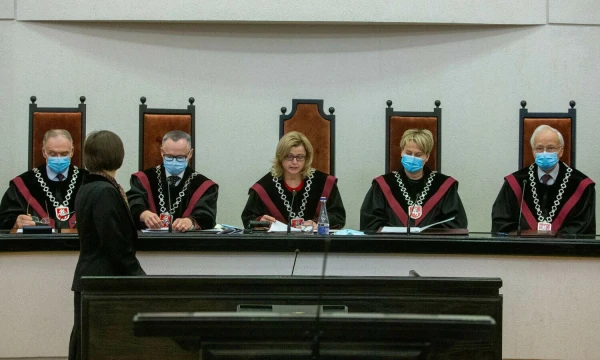 Konstitucinio Teismo teisėjai. Vladimiro Ivanovo (VŽ) nuotr.