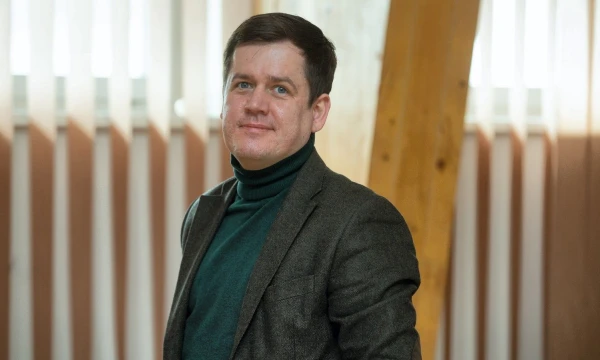 Rašytojas, žurnalistas, aplinkos ministro patarėjas Marijus Gailius. Vladimiro Ivanovo (VŽ) nuotr.

