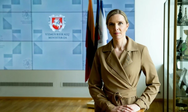 Agnė Bilotaitė, Lietuvos Respublikos vidaus reikalų ministrė. Vladimiro Ivanovo (VŽ) nuotr.
