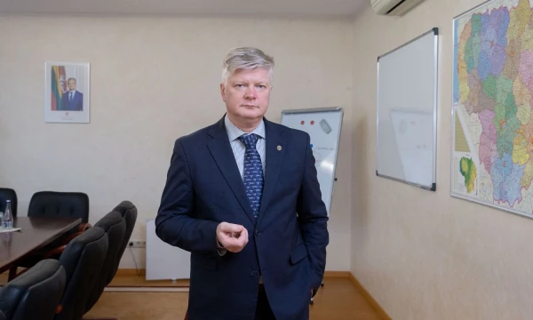 Kęstutis Navickas, žemės ūkio ministras. Juditos Grigelytės (VŽ) nuotr.