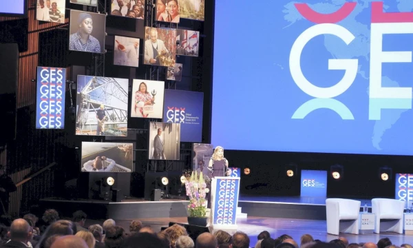 Hagoje birželio 3-5 d. vyksta Pasaulio verslumo susitikimas „Global Entrepreneurship Summit 2019“. Gabijos Sabaliauskaitės (VŽ) nuotr.