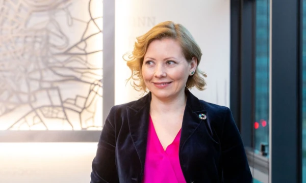 Dovilė Grigienė sako, kad, per pandemiją itin išryškėjus moterų lyderystei, teigiamu pavyzdžiu tapo net tik politikos laukas, bet ir medicinos sektorius. Juditos Grigelytės (VŽ) nuotr.