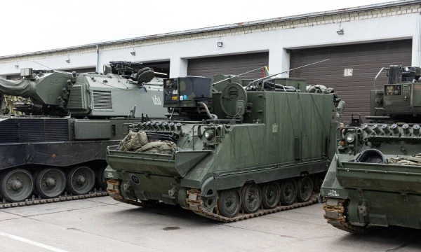 Šarvuočiai M113. Pauliaus Peleckio (BNS) nuotr.
