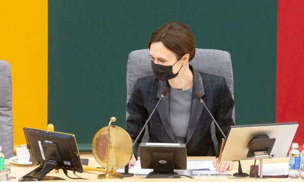 Viktorija Čmilytė-Nielsen, Seimo pirmininkė. Juditos Grigelytės (VŽ) nuotr.