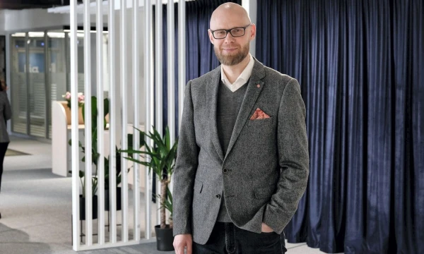 Andrius Iškauskas, advokatas, advokatų profesinės bendrijos „WINT law firm“ partneris: „Atskleidžiant bet kokius savo duomenis, svarbiausia žinoti, kam jie bus panaudojami.“ V. IVANOVO NUOTR.
