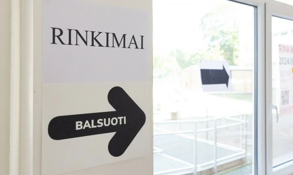 Balsavimas antrąjame prezidento rinkimų ture Vilniuje. Juditos Grigelytės (VŽ) nuotr.