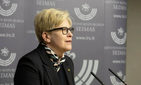 Ingrida Šimonytė, ministrė pirmininkė. Juditos Grigelytės (VŽ) nuotr.