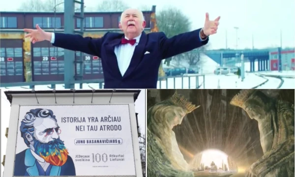 VŽ koliažas.