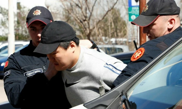 Buvęs kriptoverslininkas Kwonas Do-hyungas. AFP/„Scanpix“ nuotr.