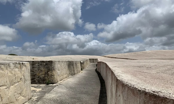 Gibellina. Grande Cretto labirintas. Aušros Barysienės nuotr.
