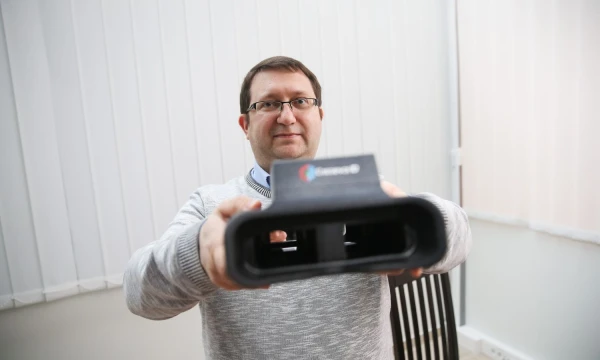 Irmantas Naujikas, aukštųjų technologijų UAB „Neurotechnology“ direktorius.
Vladimiro Ivanovo (VŽ) nuotr.