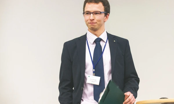 Justinas Noreika, „Lietuvos Junior Achievement“ direktorius.
Juditos Grigelytės (VŽ) nuotr.