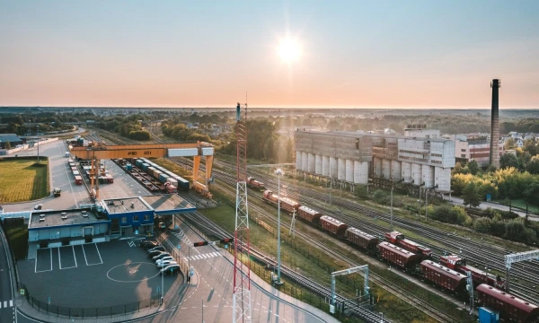 Kauno intermodalinio terminalo atidarymas komerciniam eismui „Rail Baltica“ geležinkeliu – tik galimybių pradžia verslui. Andriaus Aleksandravičiaus/„Kaunas IN“ nuotr.

