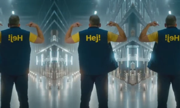 Kadras iš naujo IKEA klipo.