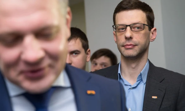 E. Masiulis ir Š. Gustainis. Juditos Grigelytės (VŽ) nuotr.