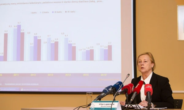  Vilija Lapėnienė, Statistikos departamento generalinė direktorė. Vladimiro Ivanovo (VŽ) nuotr.