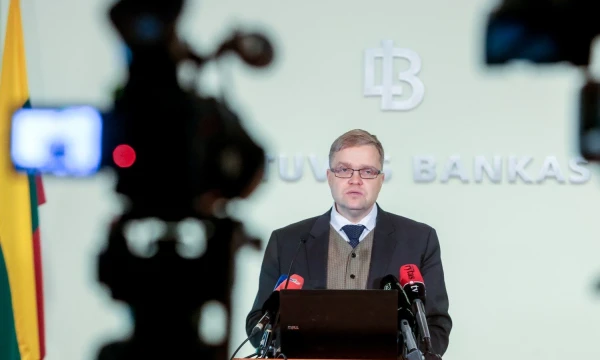 Vitas Vasiliauskas, Lietuvos banko valdybos pirmininkas. Vladimiro Ivanovo (VŽ) nuotr.