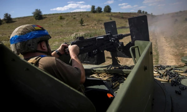 Ukrainos karys fronte. Thomaso Peterio („Reuters“/„Scanpix“) nuotr.