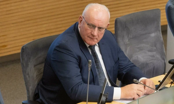 Jonas Pinskus, Regionų partijos pirmininkas. Juditos Grigelytės (VŽ) nuotr.