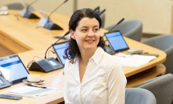 Monika Navickienė, socialinės apsaugos ir darbo ministrė. Juditos Grigelytės (VŽ) nuotr.