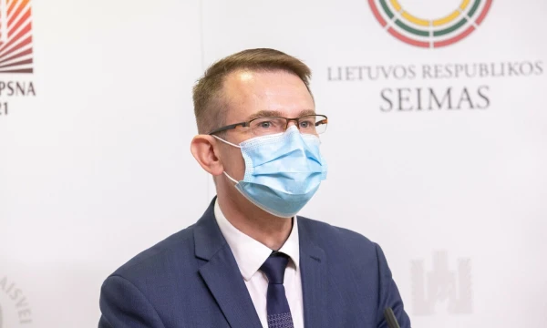 Arūnas Dulkys, sveikatos apsaugos ministras. Juditos Grigelytės nuotr.