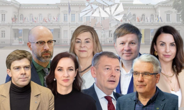 VŽ koliažas.