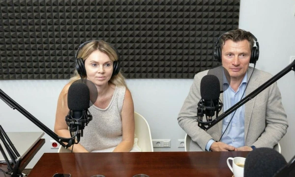 Jolanta Jurga, investicijų valdymo bendrovės „Evernord" įkūrėja ir Gintaras Rutkauskas, „Evernord Asset Management" direktorius. Juditos Grigelytės (VŽ) nuotr.