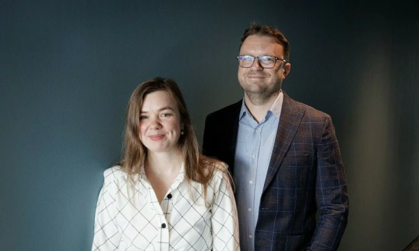 Indrė Dargytė ir Andrius Sokolovskis „BeMyBond“ įkūrėjai. Vladimiro Ivanovo (VŽ) nuotr.