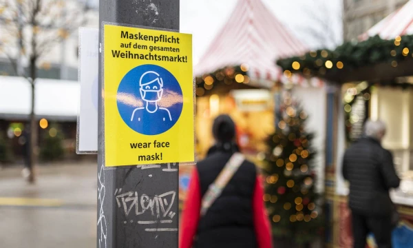 Koronavirusas Vokietijoje. Floriano Gaertnerio („Imago“/„Scanpix“) nuotr.