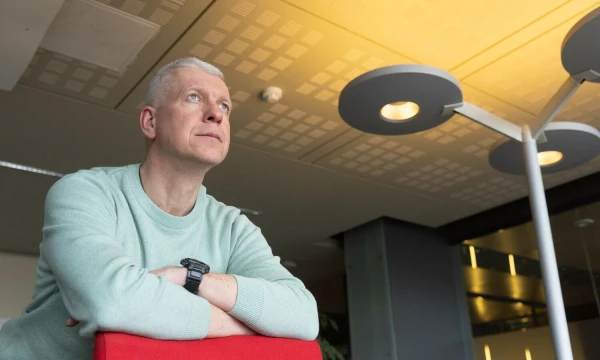 Mindaugas Petrauskas, Lietuvos finansinio sukčiavimo prevencijos startuolio „Amlyze“ Finansinių nusikaltimų prevencijos vadovas. Juditos Grigelytės (VŽ) nuotr.