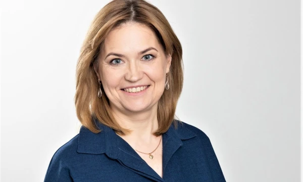 Kristina Simonovič, Jungtinės centrinės kredito unijos „Kreda“ administracijos vadovė. Bendrovės nuotr.