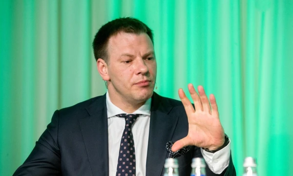 Finansų ministras Vilius Šapoka. Juditos Grigelytės (VŽ) nuotr.