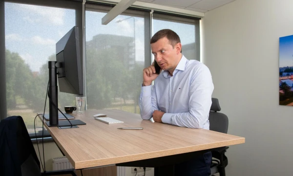 Laurynas Žilys, „Eften Capital“ vadovas Lietuvoje. Juditos Grigelytės (VŽ) nuotr.