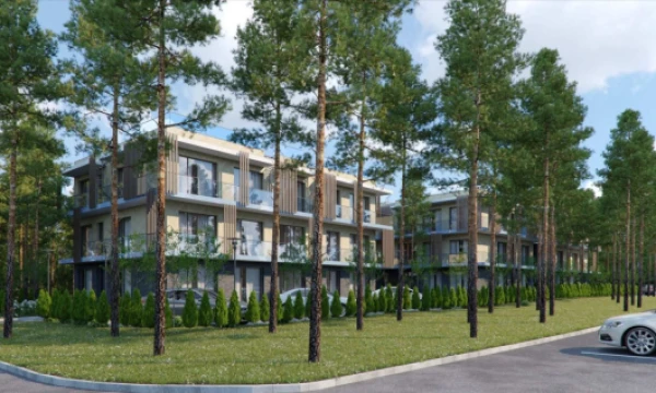 Bendrovės vizualizacija.