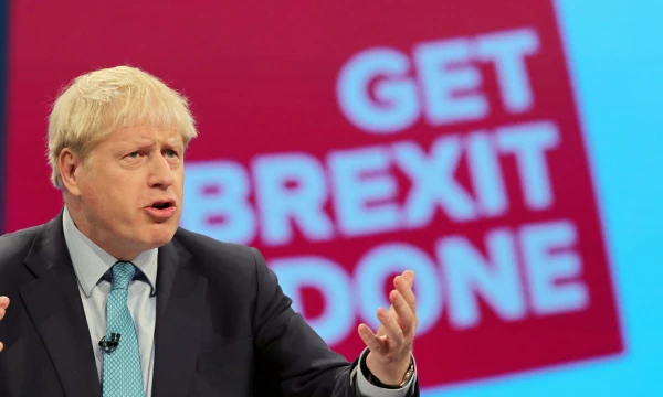 Borisas Johnsonas, Jungtinės Karalystės premjeras. Danny Lawson („Reuters“ / „Scanpix“) nuotr. 