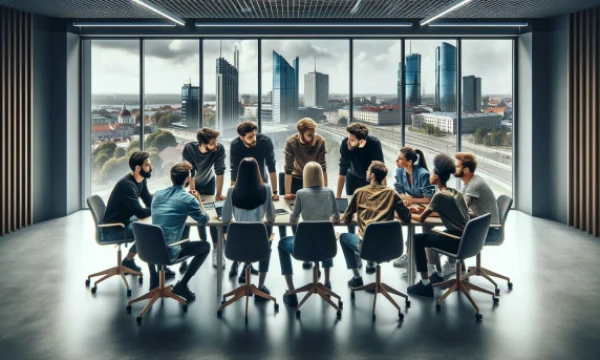 DALL-E pagalba sugeneruota vizualizacija. Liucijos Zubrutės (VŽ) nuotr.