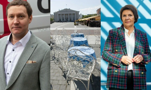 Tomas Vaišvila, „DPD Lietuvos“ komunikacijos vadovas, Evalda Šiškauskienė, Lietuvos viešbučių ir restoranų asociacijos (LVRA) prezidentė. VŽ koliažas.