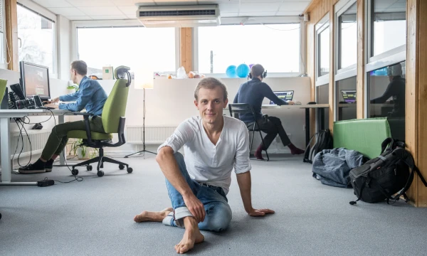 Gediminas Tamulynas, UAB „Wide Wings“ direktorius: „Dirbdami Arabų Emyratuose, už projektą gauname keturis kartus daugiau nei Lietuvoje.“
JUDITOS GRIGELYTĖS (VŽ) NUOTR.